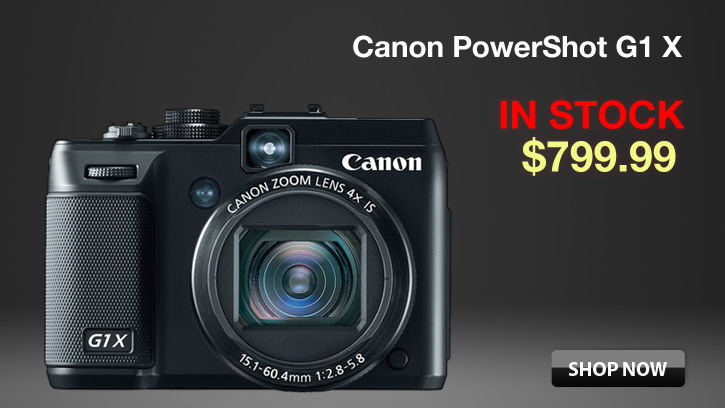 Canon G1X In Stock