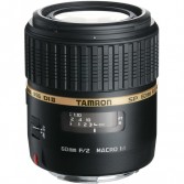 Tamron SP 60mm f/2 Di II 1:1 AF Macro Auto Focus Lens for Canon EOS, Nikon AF-D  and Sony DSLRs