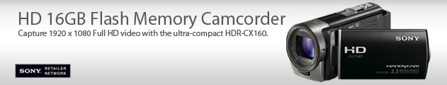 Full HD 16GB Flash Memory Camcorder