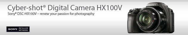 Cyber-shot&reg; Digital Camera HX100V