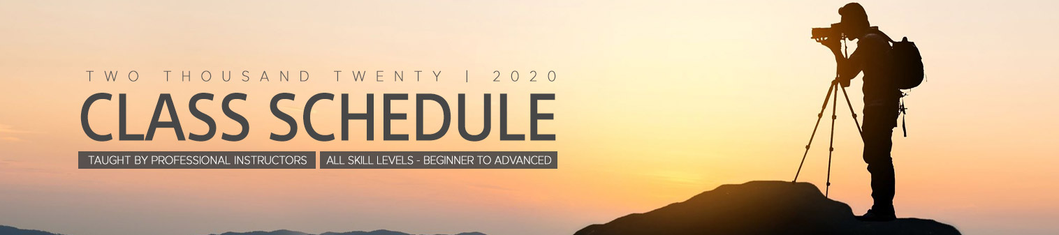 2020 Class Schedule